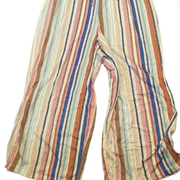 NWT Striped Multicolor Jumpsuit Romper Coverup Size MEDIUM - Picture 5 of 7